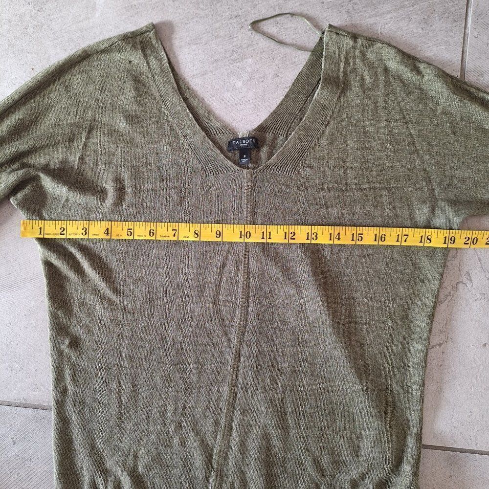 Talbots Linen Top Womens size P - Picture 6 of 6